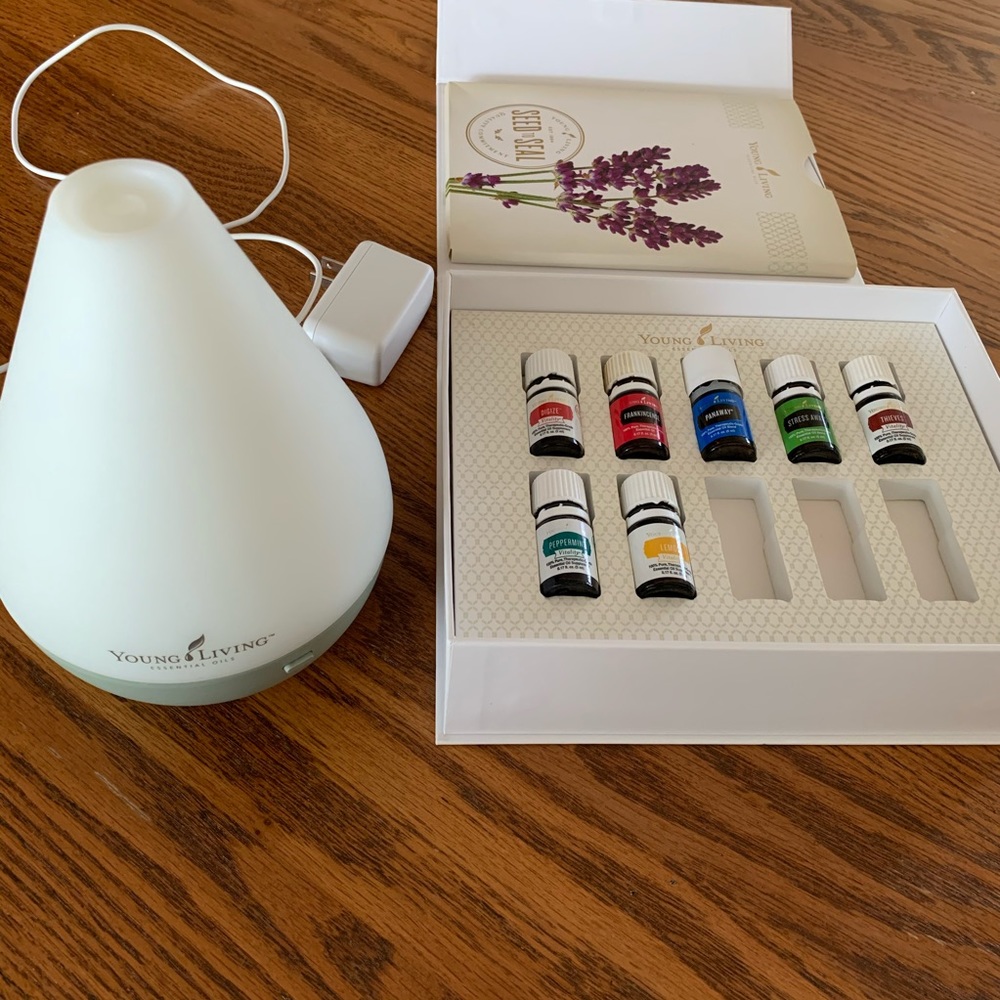 Young Living Essential oils and Diffuser